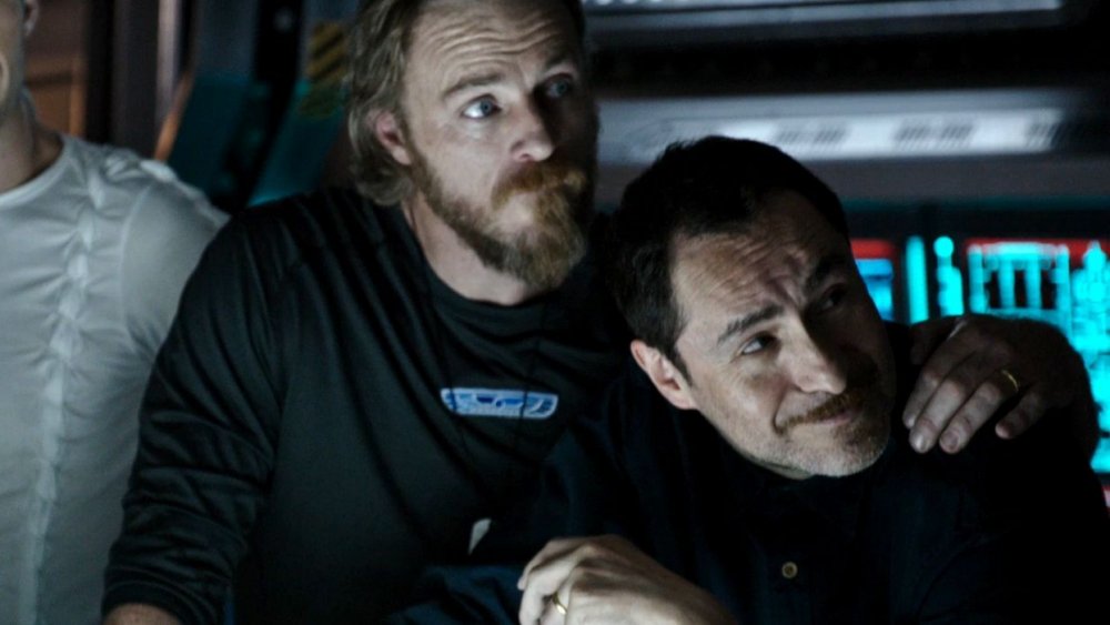 Nathaniel Dean and Demián Bichir in 'Alien: Covenant'