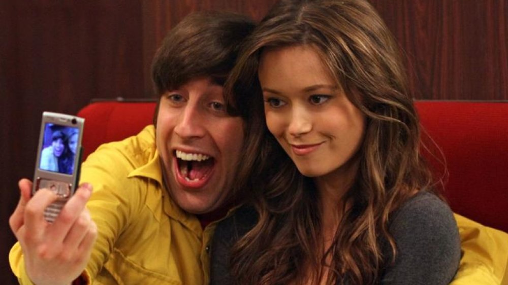 Simon Helberg and Summer Glau in The Big Bang Theory