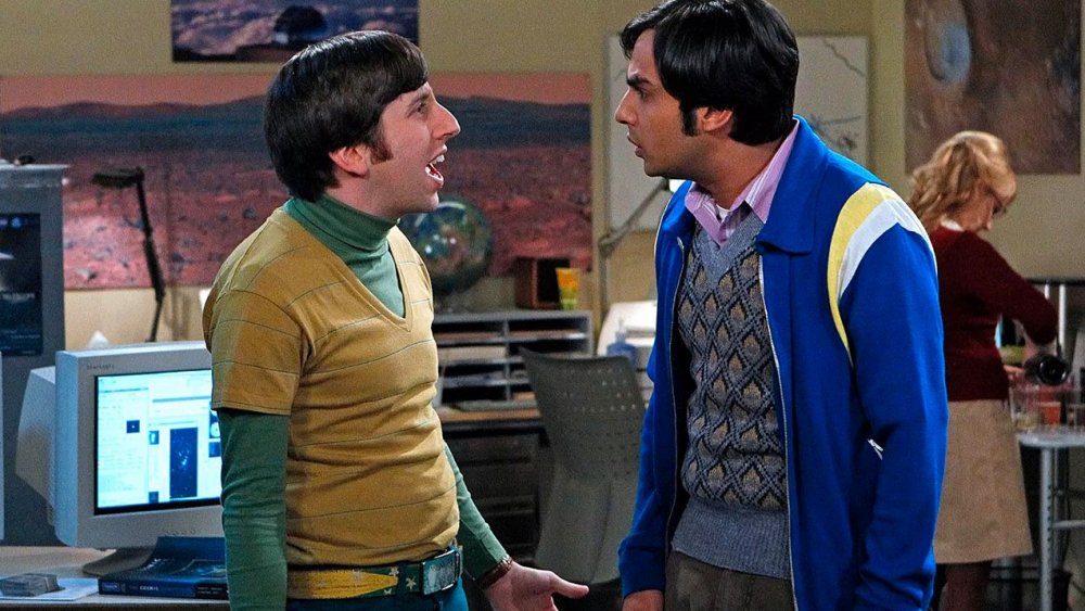 Kunal Nayyar and Simon Helberg in The Big Bang Theory