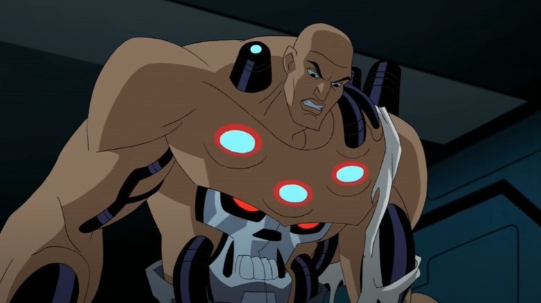 Lex Luthor with Brainiac