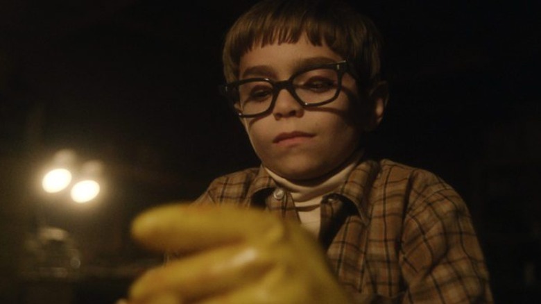 Young Dahmer dissecting an animal