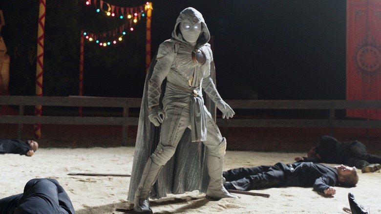 Oscar Isaac playing Moon Knight