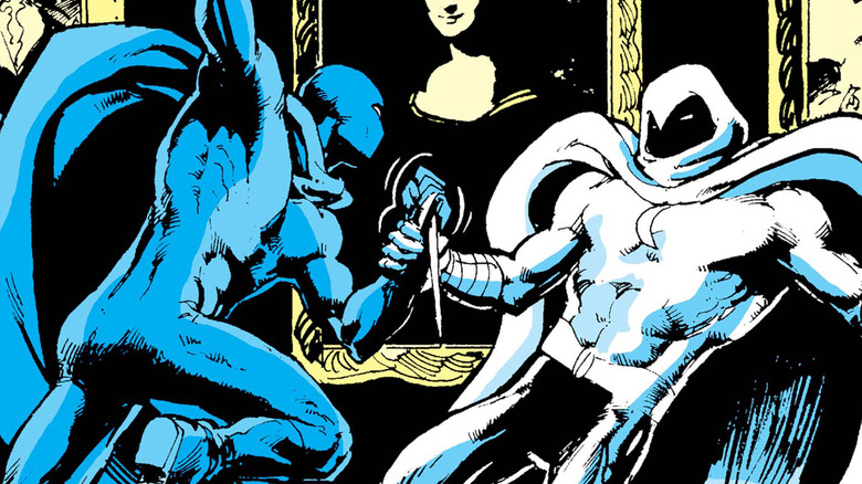 Midnight Man fighting Moon Knight