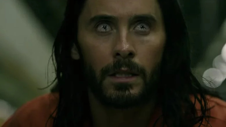 Jared Leto Morbius bat eyes