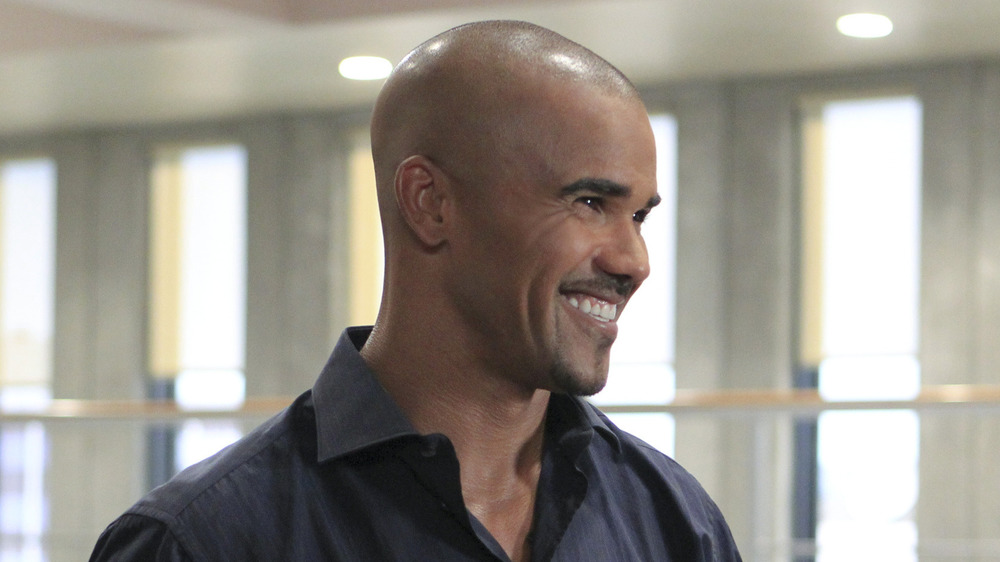 Derek Morgan smiling