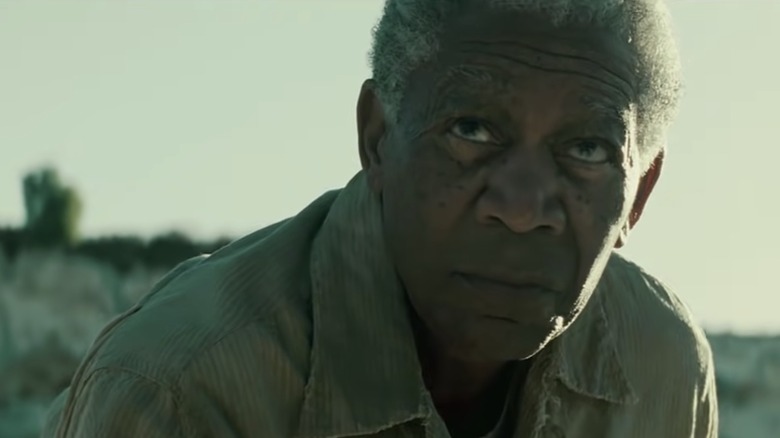 Morgan Freeman as Nelson Mandela in Invictus