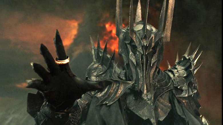 Sauron reaches with Ring