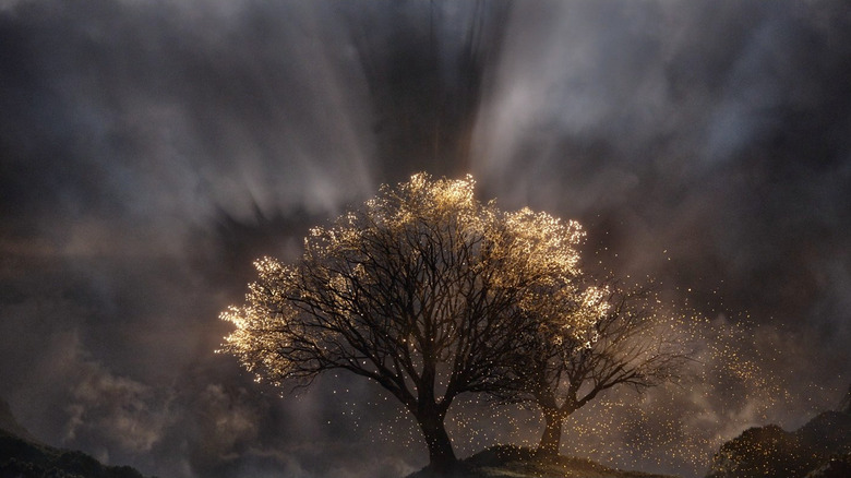 Morgoth shadow over Two Trees