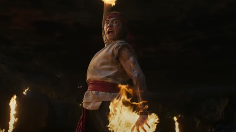 Liu Kang flaming hands