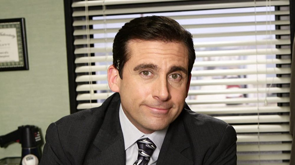 Steve Carell as Michael Scott on The Office