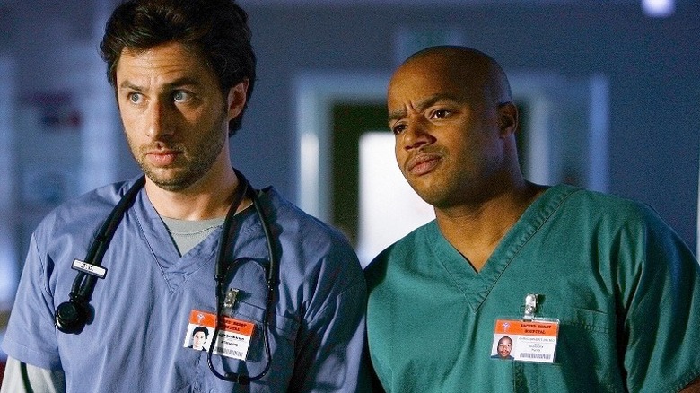 J.D. and Turk raise eyebrows