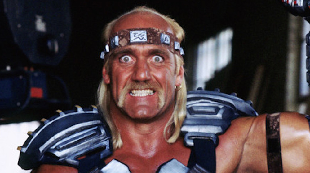 Hulk Hogan sneers