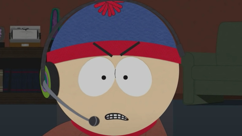 Stan Marsh looks angry