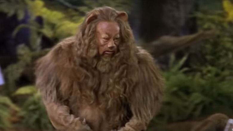 Cowardly Lion moping