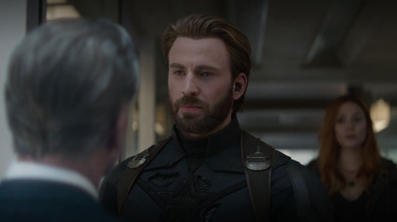 Steve Rogers angry