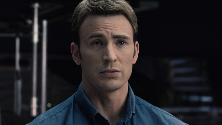 Steve Rogers sad