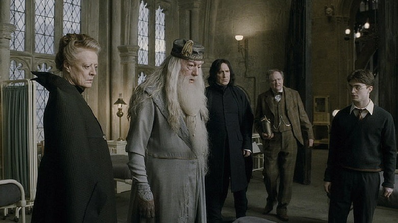 Dumbledore and other professors