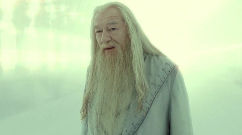 Dumbledore in afterlife Kings Cross