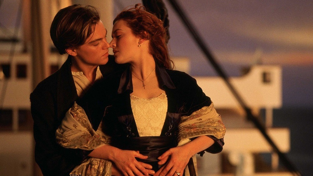 Jack Rose Titanic kiss