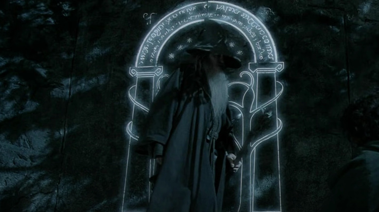 Gandalf at the Gates of Moria