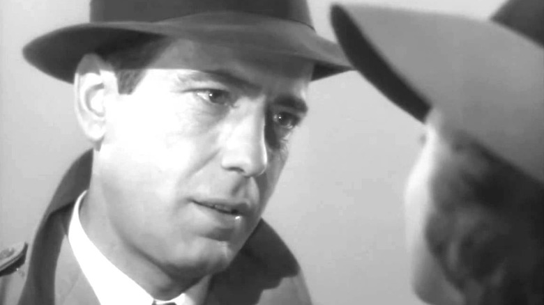 Rick and Ilsa saying goodbye in Casablanca