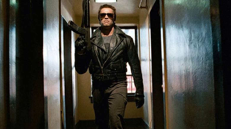 The Terminator with gun