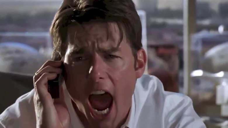 Jerry Maguire on phone