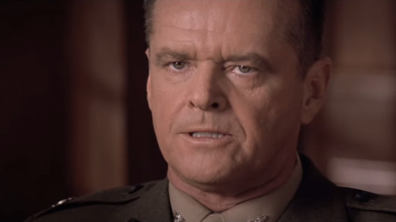 Jack Nicholson in A Few Good Men