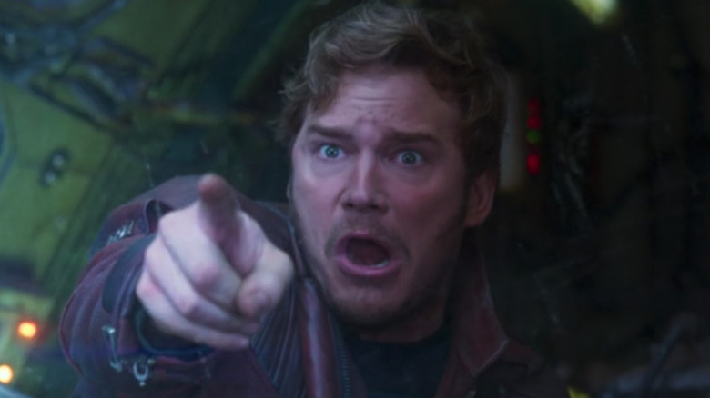 A disturbed Star-Lord