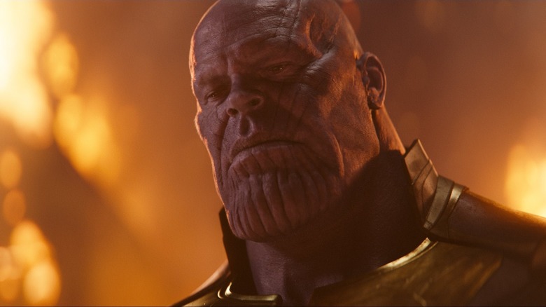 Thanos in Infinity War