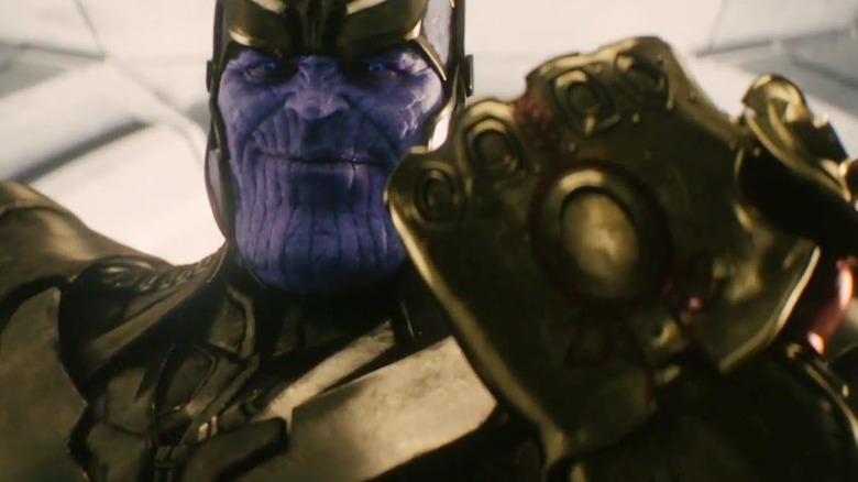 Thanos with Infinity Gauntlet