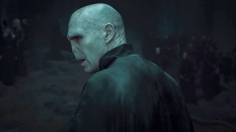 Voldemort unwittingly kills a piece of his own soul.