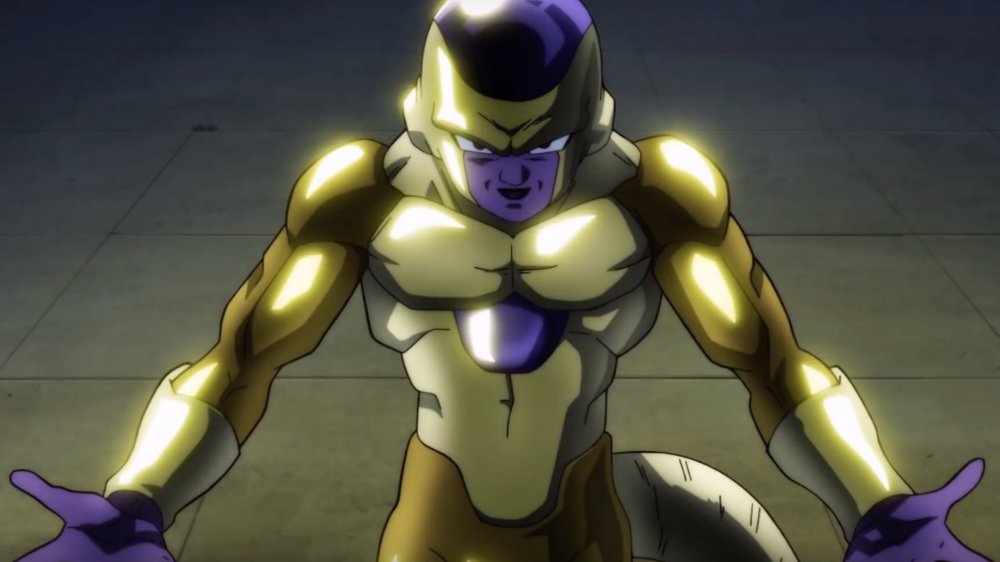 Frieza displays his golden form