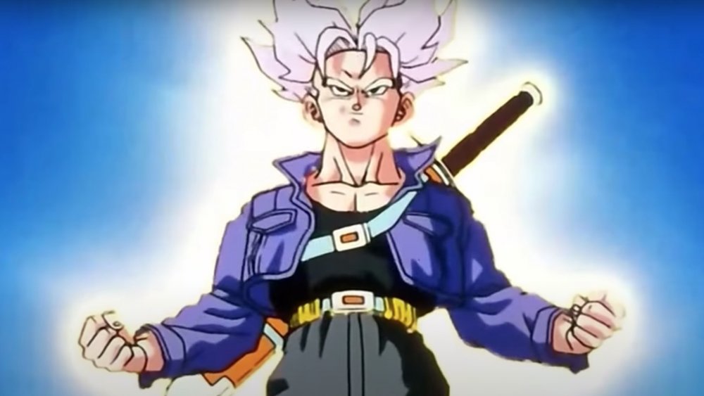 Trunks goes Super Saiyan in Dragon Ball Z