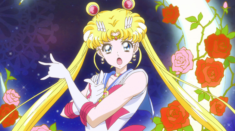 Sailor Moon doing classic pose