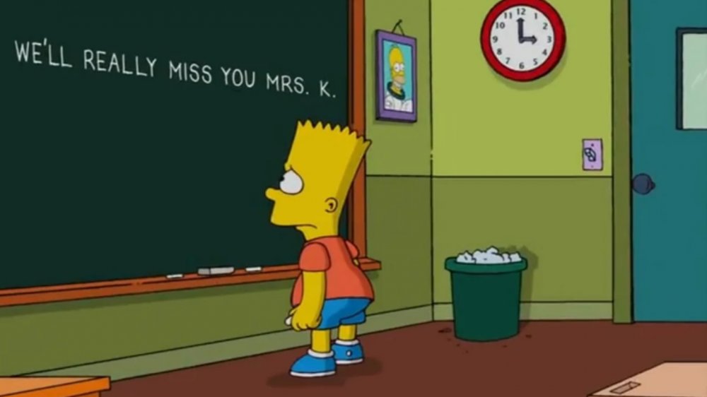 Bart remembers Mrs. K