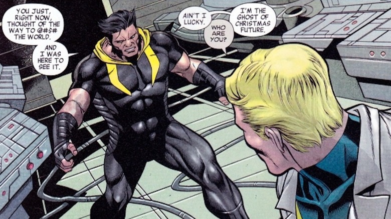 Wolverine confronts Hank Pym