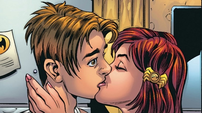 Wolverine kissing Mary Jane