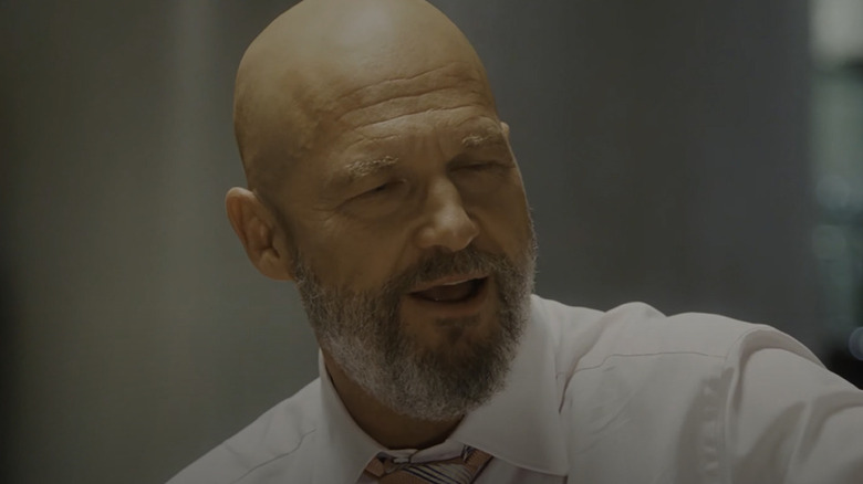 Obadiah Stane smiling