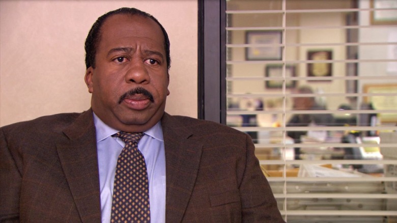 Stanley Hudson not happy