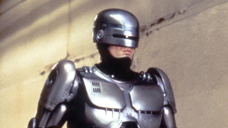 RoboCop walking