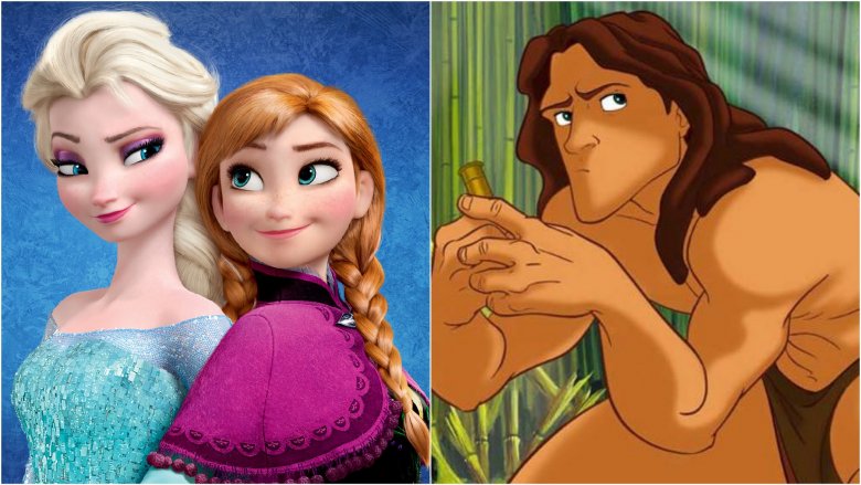 Frozen and Tarzan