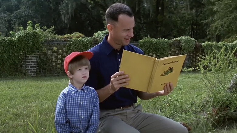 Forrest Gump reading son