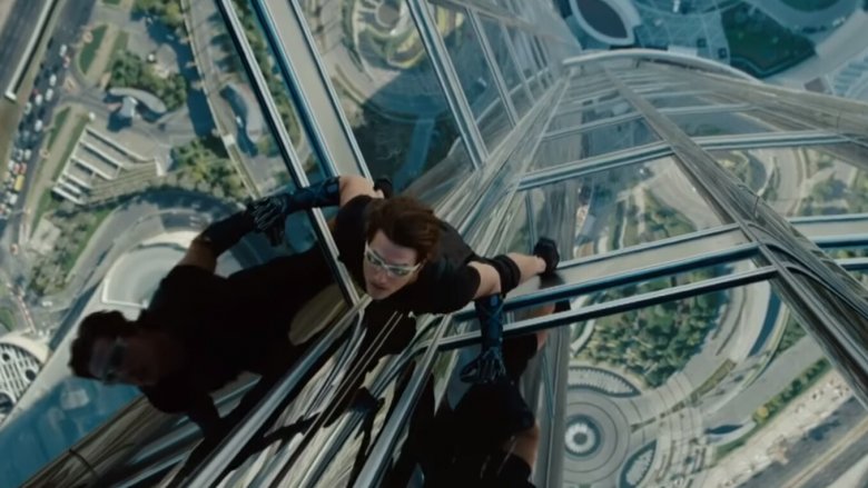 Tom Cruise in Mission: Impossible Ghost Protocol