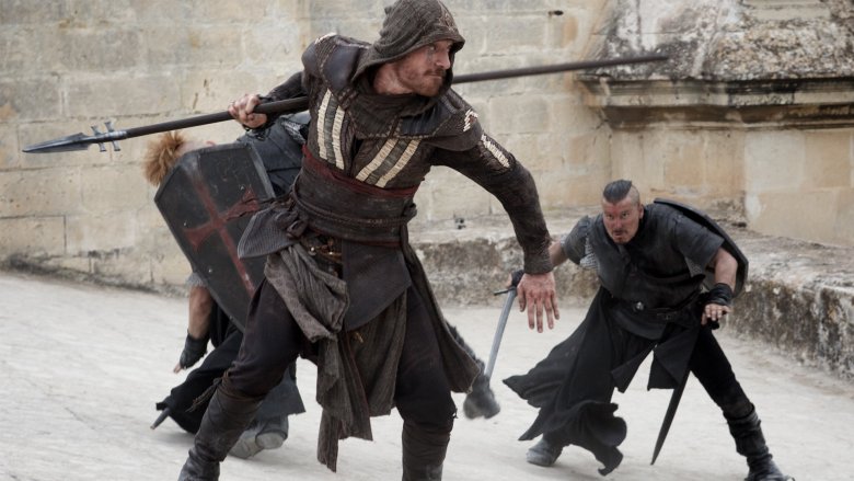 Michael Fassbender in Assassin's Creed