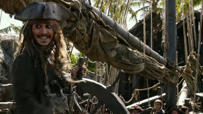 johnny depp pirates caribbean dead men tell no