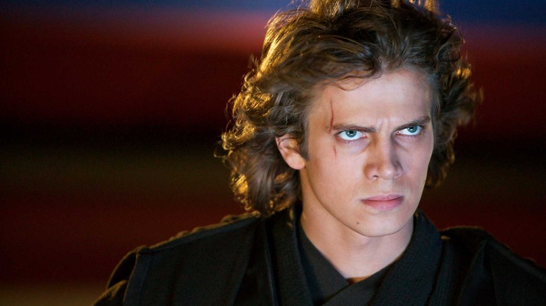 Anakin Skywalker angry