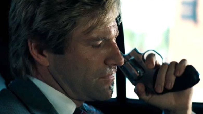 Harvey Dent with a gun