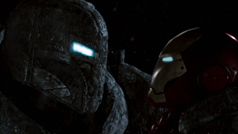 Obadiah Stane, Tony Stark fight