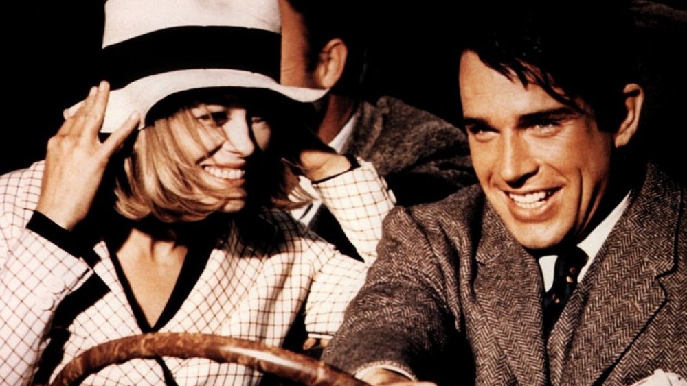 Faye Dunaway as Bonnie and Warren Beatty as Clyde in Bonnie and Clyde